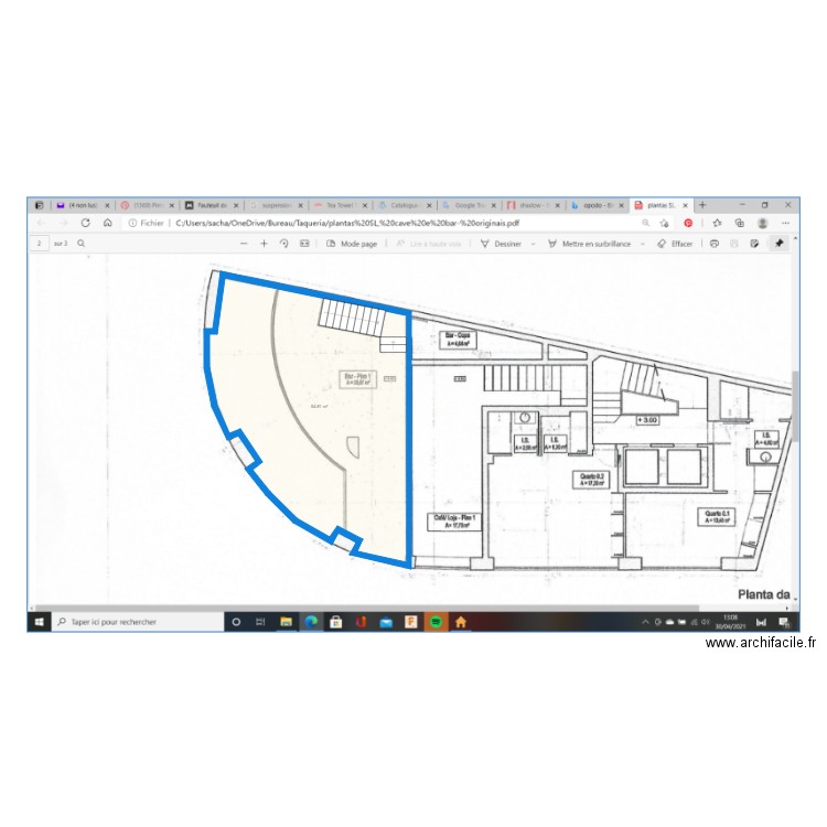 taqueria 1. Plan de 0 pièce et 0 m2