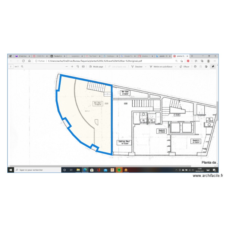 taqueria 1. Plan de 0 pièce et 0 m2