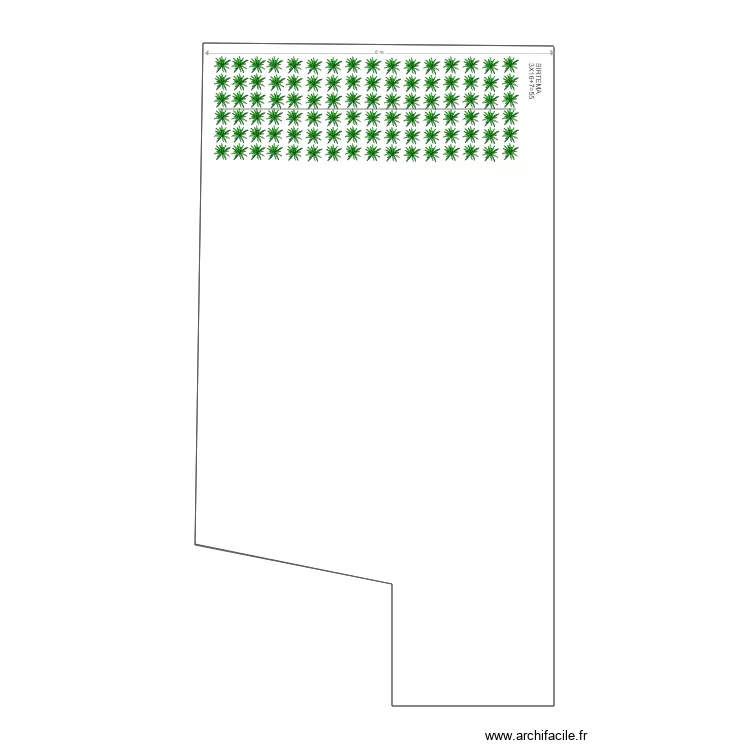 jardin. Plan de jardin. Plan de