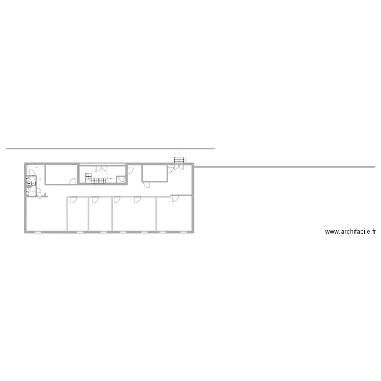 ECOLE BORNALA. Plan de 7 pièces et 244 m2