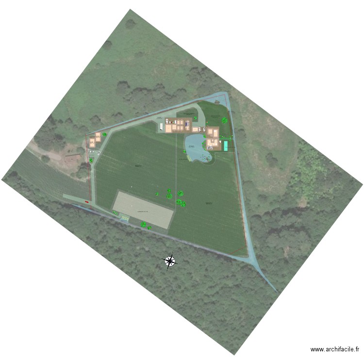 TUQUÉOU 1. Plan de 0 pièce et 0 m2
