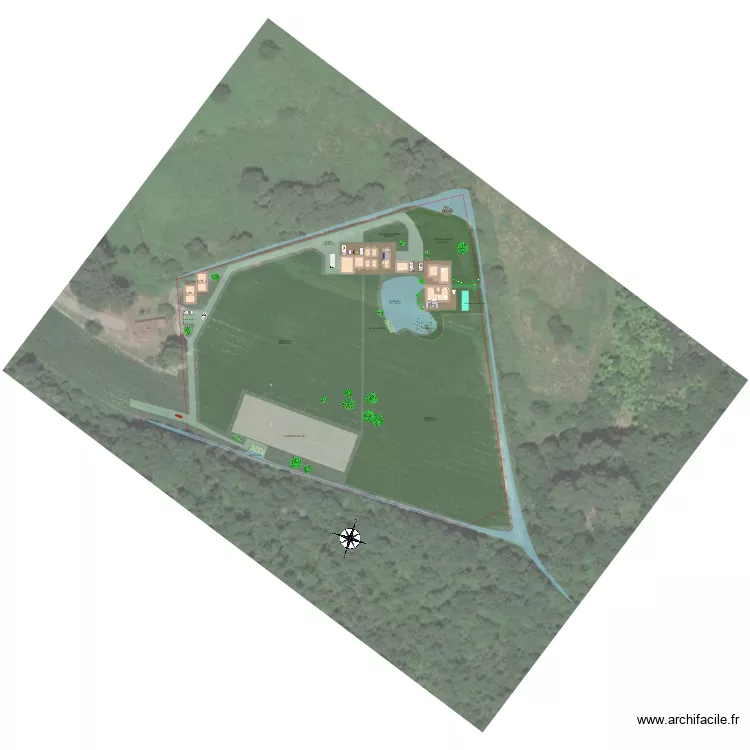 TUQU&Eacute;OU 1. Plan de 