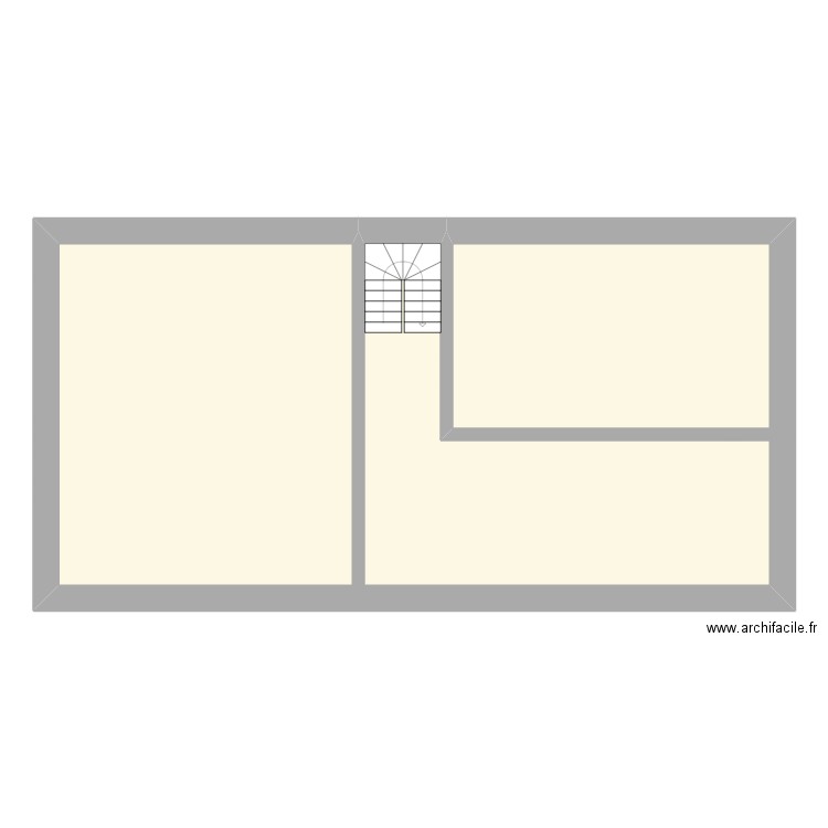 college garabuau etage 2. Plan de 1 pièce et 112 m2