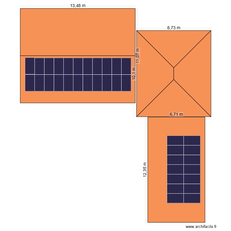 COCQUEREL. Plan de 0 pièce et 0 m2