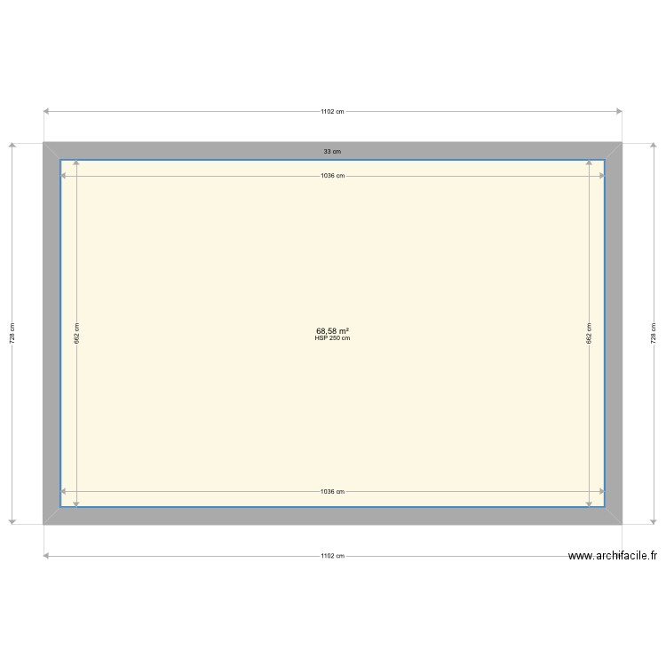 Foucras. Plan de 0 pièce et 0 m2