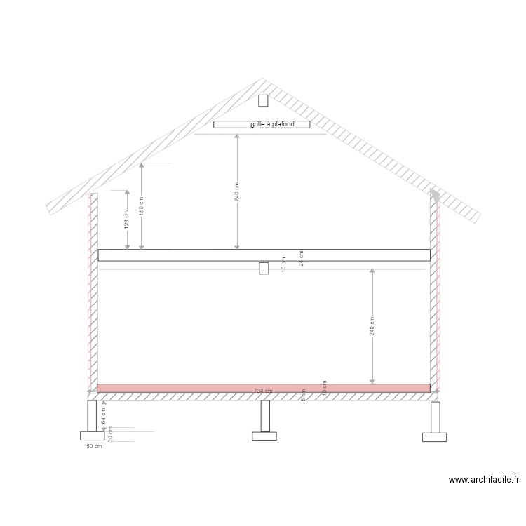 coupe new keyho. Plan de 0 pièce et 0 m2