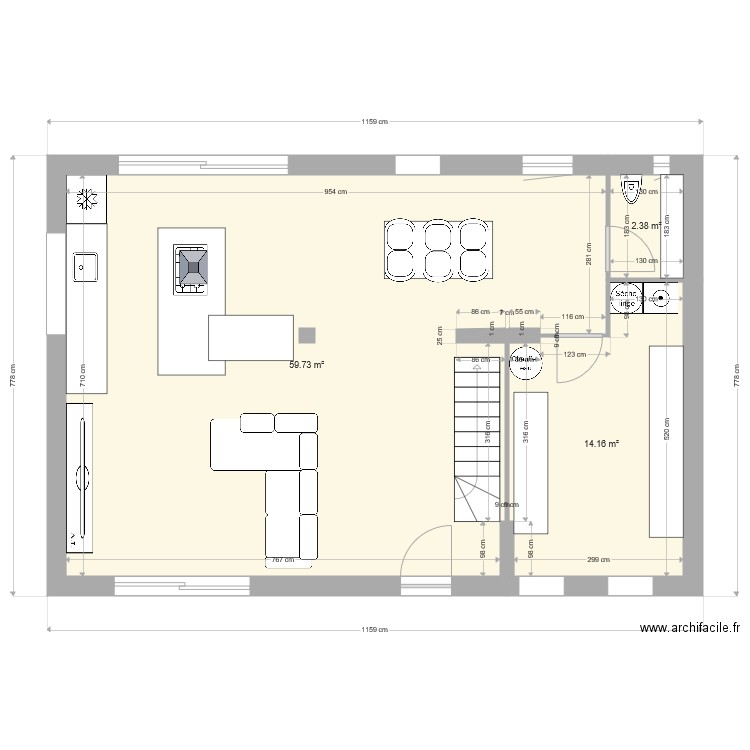 rdc2. Plan de 0 pièce et 0 m2