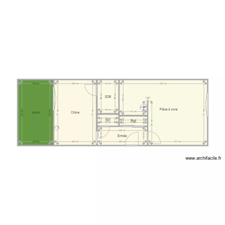 Appart Mifsud3. Plan de 