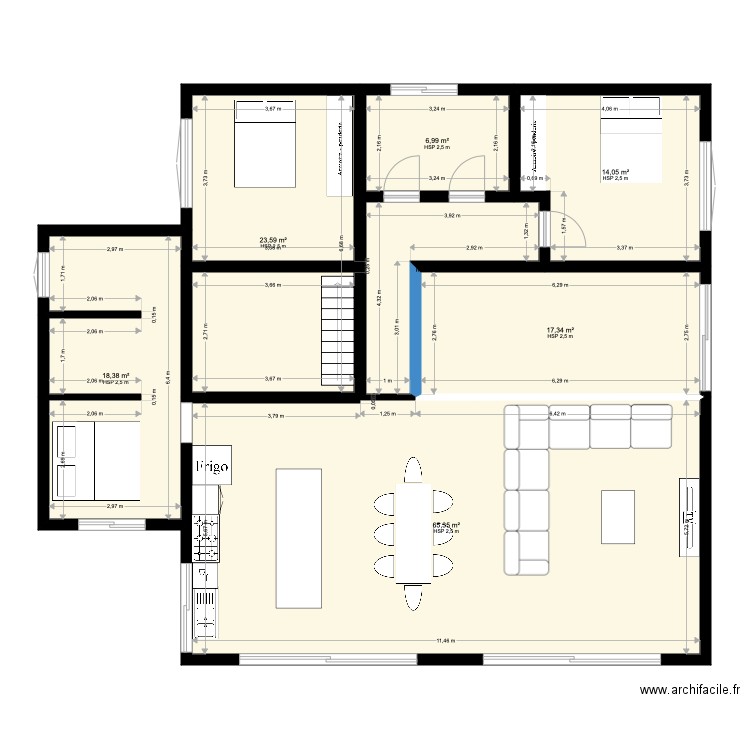 laluque foret final . Plan de 0 pièce et 0 m2