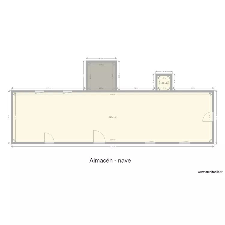 Manacor Plano casa. Plan de 