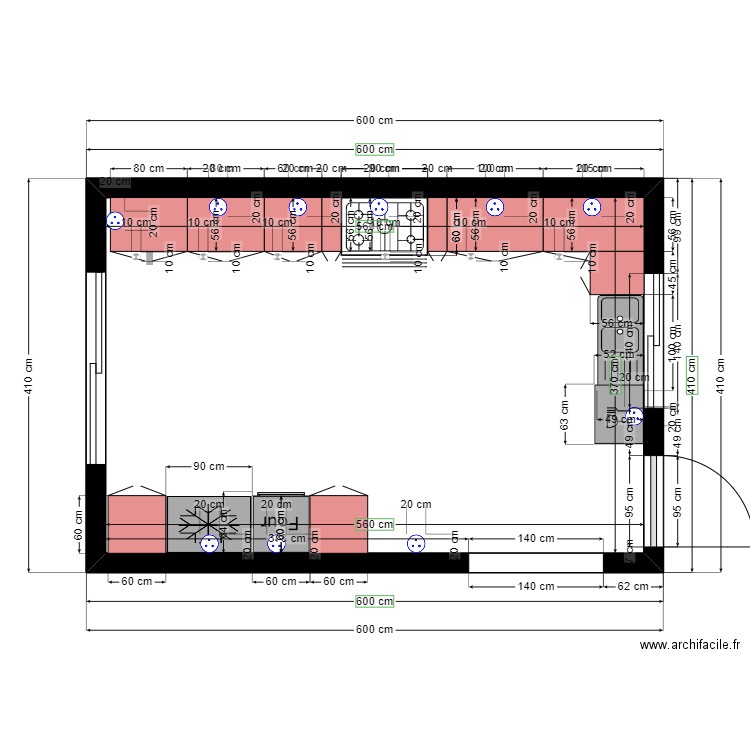 CUISINE. Plan de 0 pièce et 0 m2