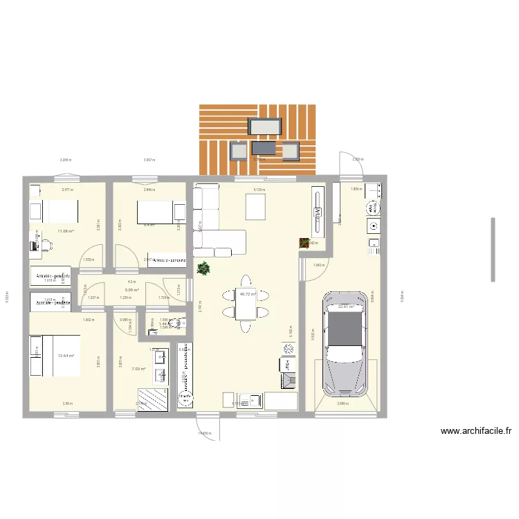 plan 4. Plan de 