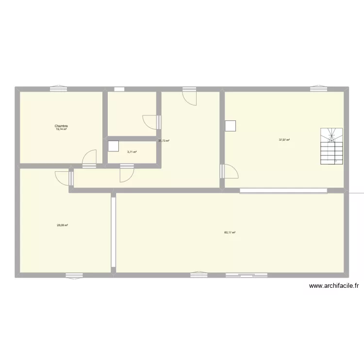 MAISON ETAGE. Plan de MAISON ETAGE. Plan de