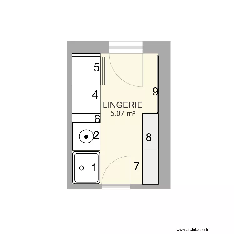 lingerie Lucy final. Plan de 