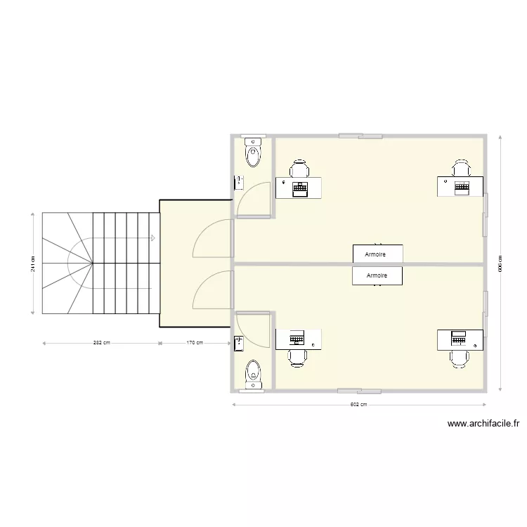bureau R 1. Plan de bureau R 1. Plan de