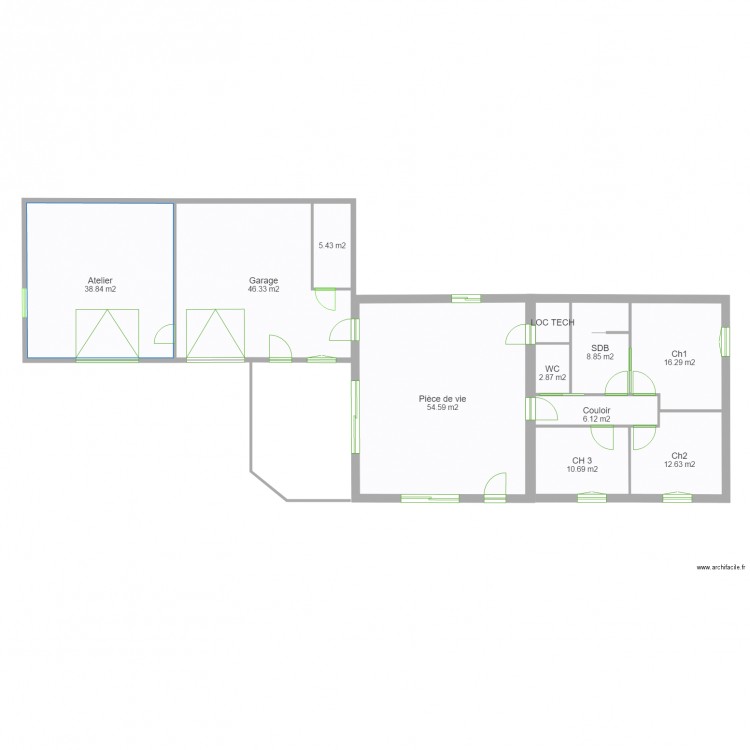 Plan Gouzilh 22. Plan de 0 pièce et 0 m2