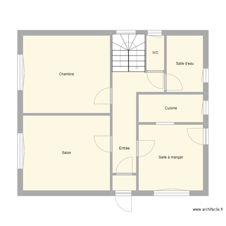 Croquis MATHIS RDCH. Plan de 0 pièce et 0 m2