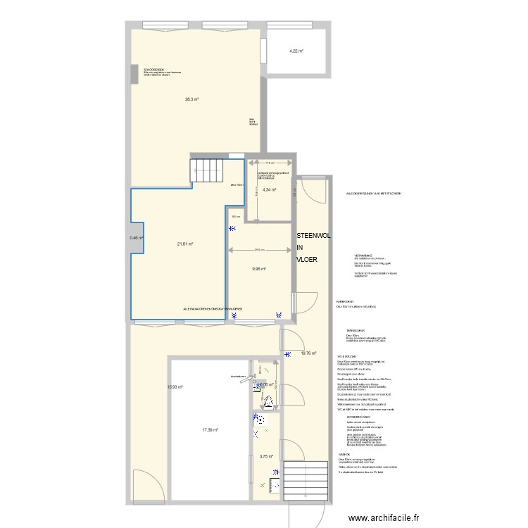 NH93 V1 bed boven. Plan de 0 pièce et 0 m2