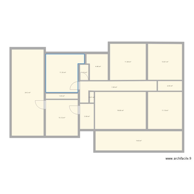 sp3c. Plan de 0 pièce et 0 m2