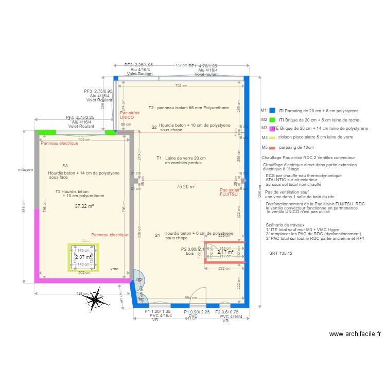 Plan RDC Duarte. Plan de 0 pièce et 0 m2