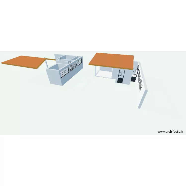 plan depot. Plan de 9  et 43 m²