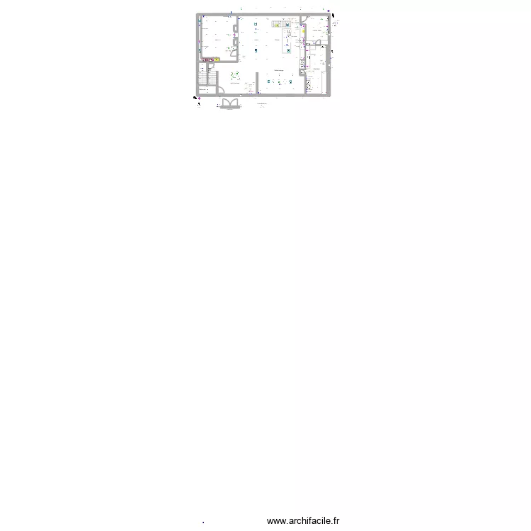 SOHIER 38 RDC elec. Plan de 9  et 194 m²