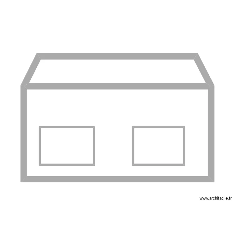 Cot&eacute; Grange Amneville. Plan de 4  et 41 m²