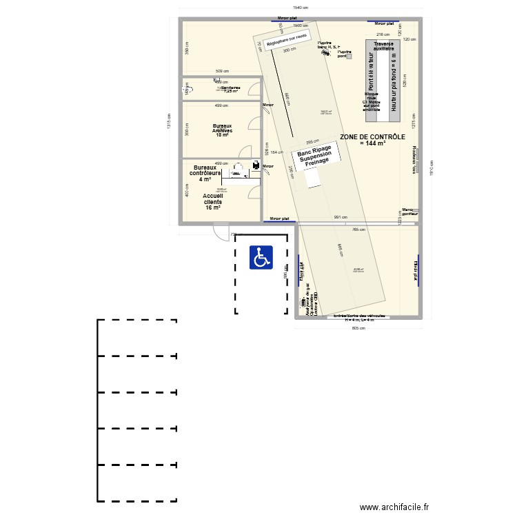 CCT mixte VL/CL Perez Alain CORDES SUR CIEL 81PECO. Plan de 5 pièces et 233 m2
