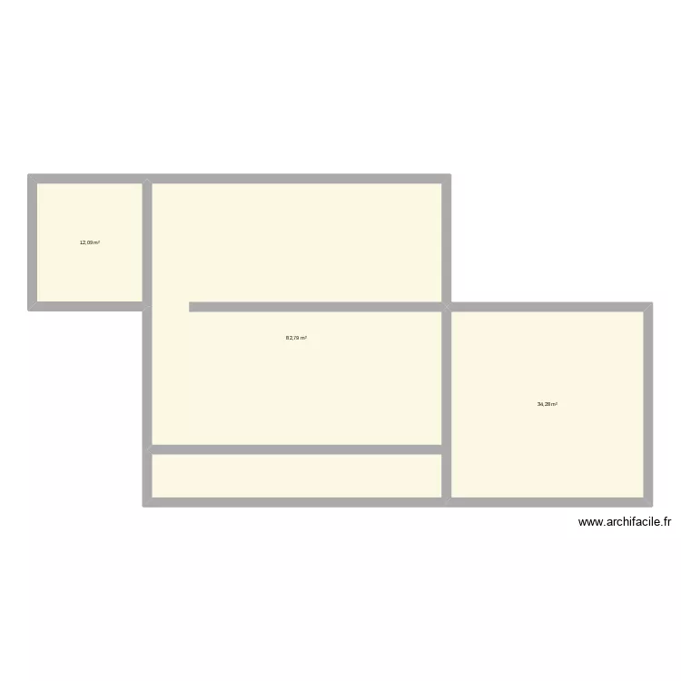 plan a. Plan de 3 Pièces et 129 m²