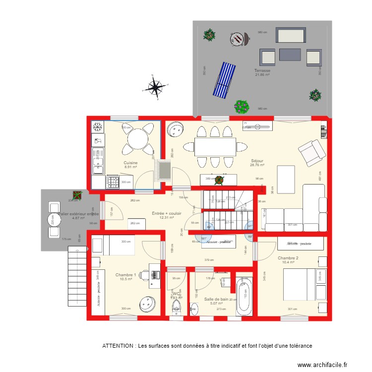 BI 3397 étage 1. Plan de 0 pièce et 0 m2