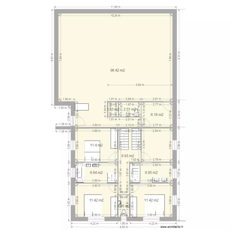 2016 Etage 5. Plan de 2016 Etage 5. Plan de