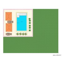 plage piscine maison