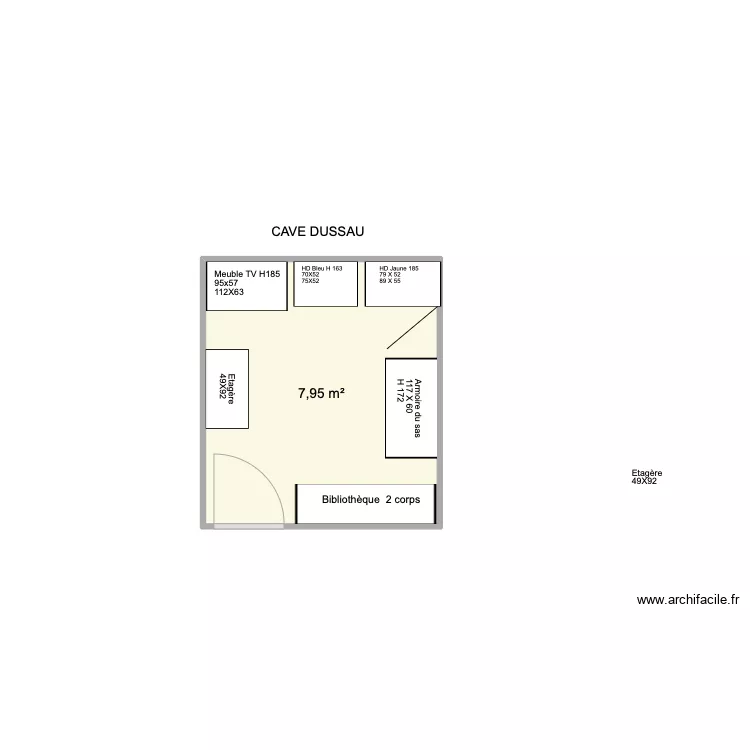 Cave Biblioth.. Plan de 