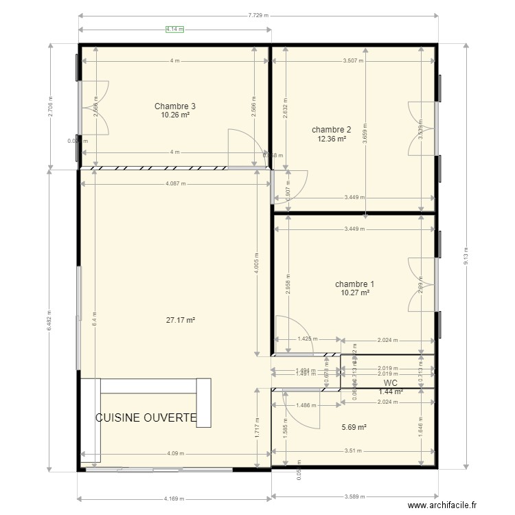 PLAN MASSE MAM. Plan de 0 pièce et 0 m2