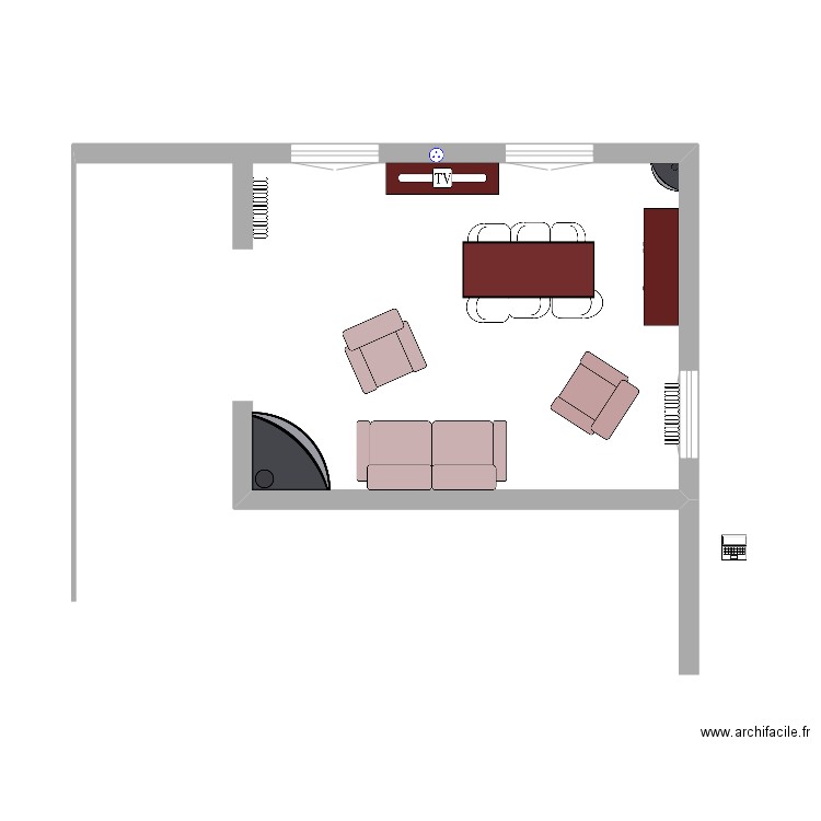 SALONS . Plan de 0 pièce et 0 m2