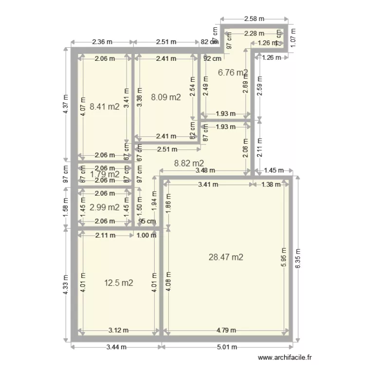 champs. Plan de champs. Plan de