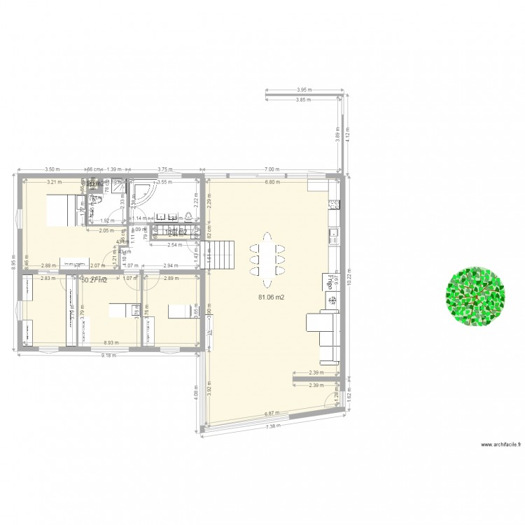 Marsens nuit sdb privée. Plan de 0 pièce et 0 m2