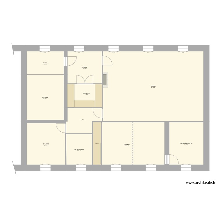  GENERAL LECLERC  MODIF. Plan de 0 pièce et 0 m2