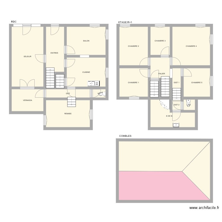 GOUVE. Plan de 0 pièce et 0 m2