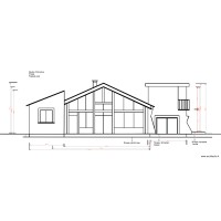 Studio Picholine Projet 02 18  sur&eacute;l&eacute;vation Fa&ccedil;ade Sud 