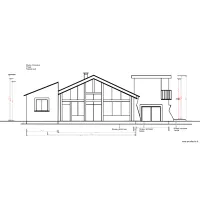 Studio Picholine Projet 02 18  sur&eacute;l&eacute;vation Fa&ccedil;ade Sud 