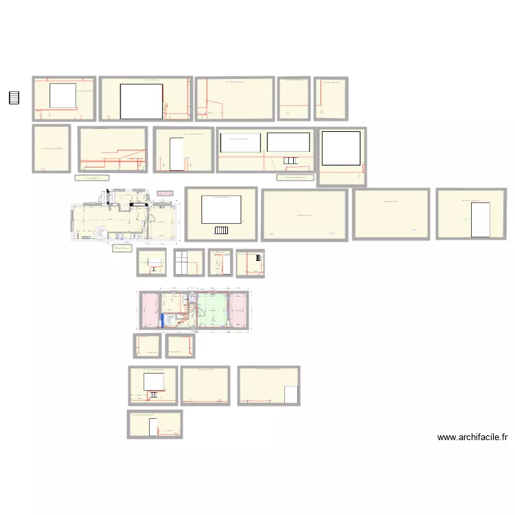projet Renov phil. Plan de 