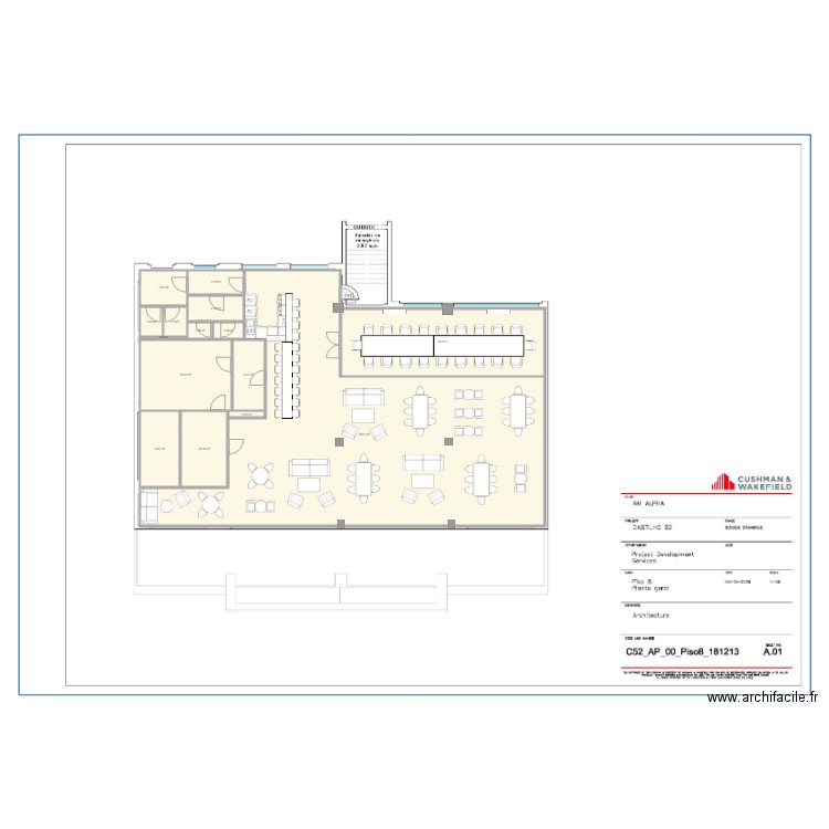castilho 8eme v1. Plan de 0 pièce et 0 m2