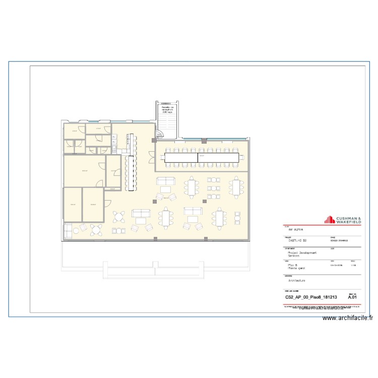 castilho 8eme v1. Plan de 0 pièce et 0 m2