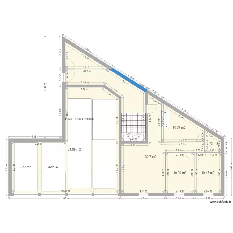 issy PARC EN RDC. Plan de 