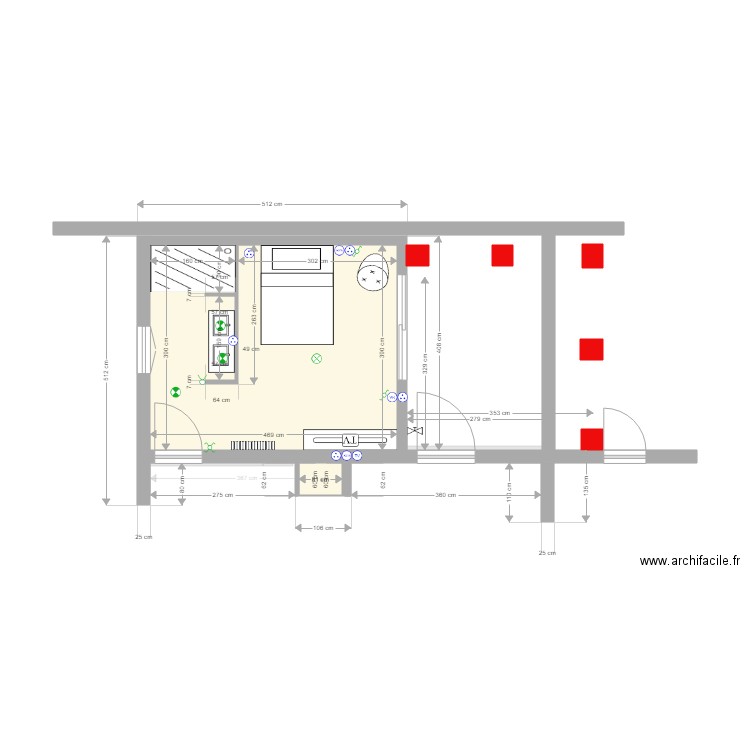 EXTENSION 0812. Plan de 0 pièce et 0 m2