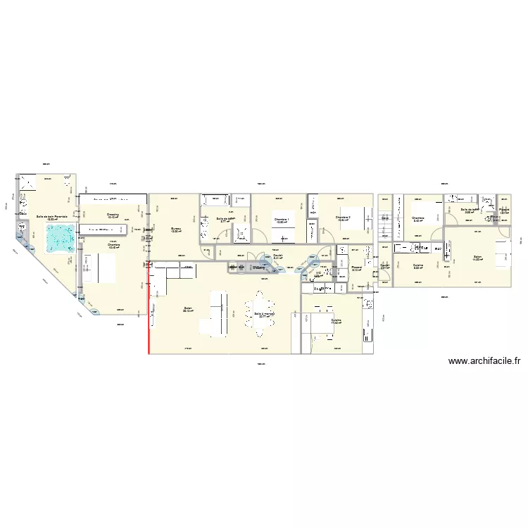 Id&eacute;e cuisine la pyramide . Plan de 