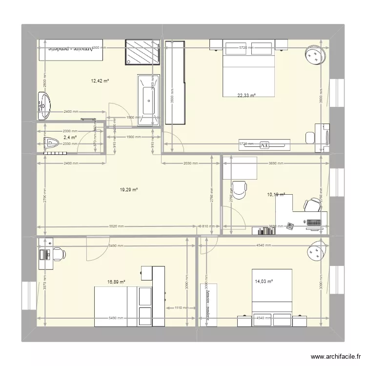 Plan Magalie. Plan de 