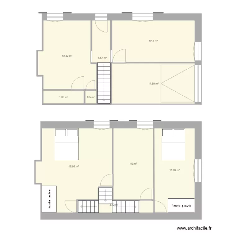 maison cognac. Plan de 