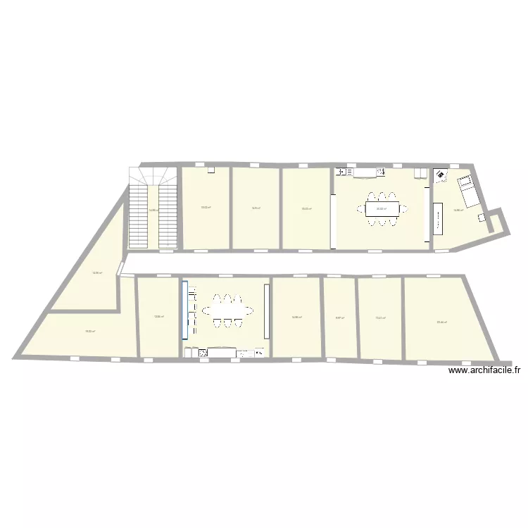 Aile gauche. Plan de Aile gauche. Plan de